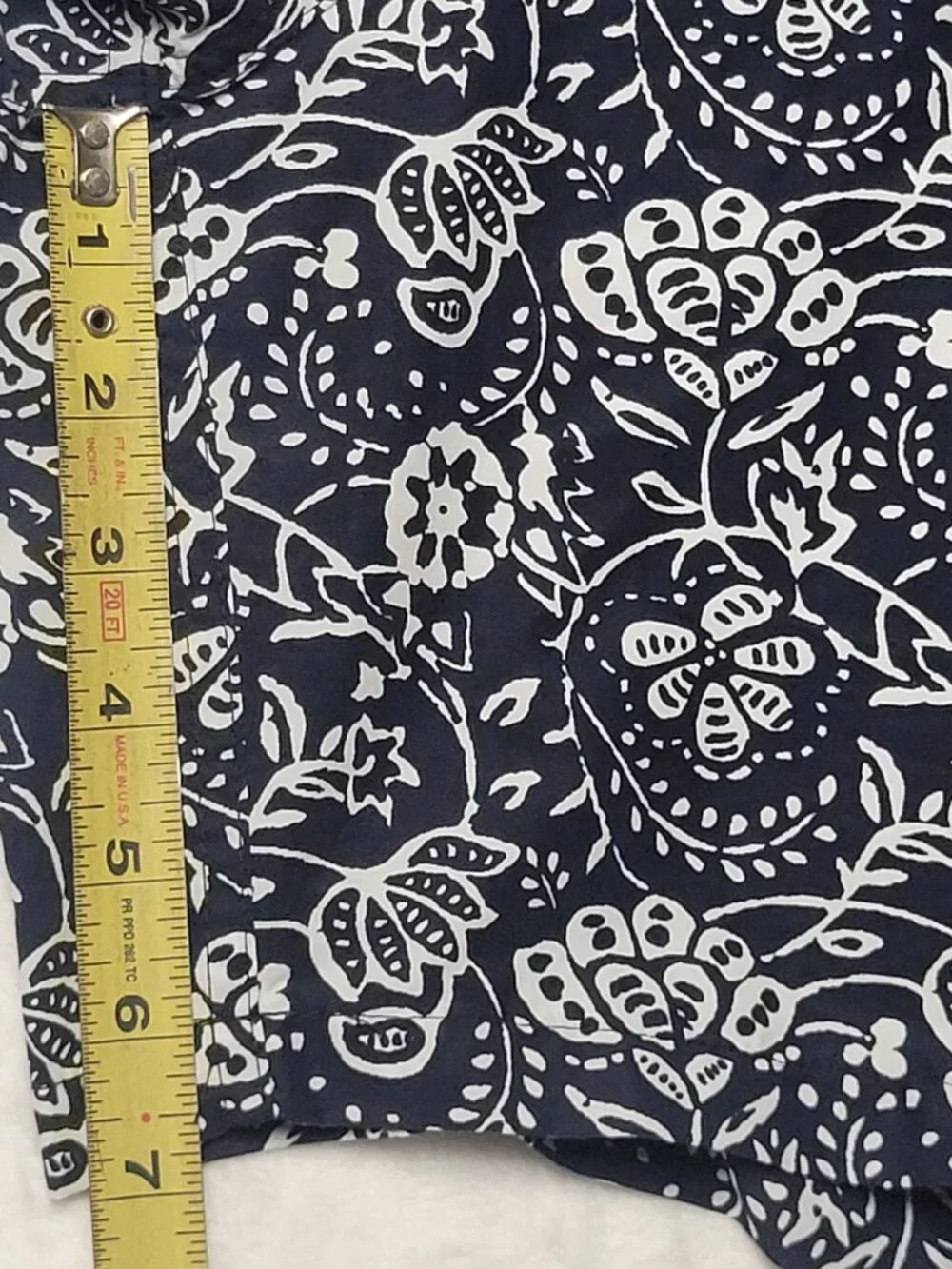 Brooks Brothers XL Swim Trunks Blue Floral Lined Beach Shorts Mens